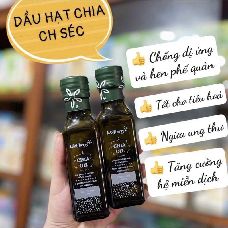 Dầu Hạt Chia Cho Bé