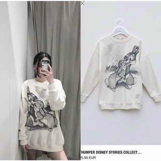 Áo nỉ z.r hình thỏ xinh xắn