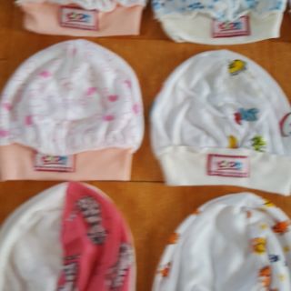 Mũ thóp cotton cho bé sơ sinh, mũ sơ sinh