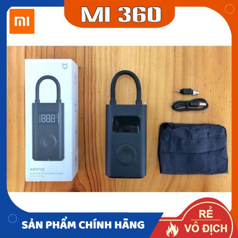 Máy Bơm Đa Năng Xiaomi Mi Portable Air Pump✅ Bơm Lốp Ô Tô, Xe Máy, Xe Đạp, Bóng✅ Hàng Chính Hãng