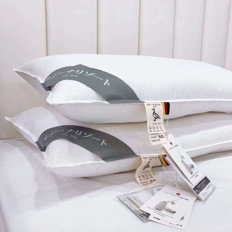 Ruột gối bông lông vũ Nhật Bản lõi mềm kháng khuẩn không mùi kích thước 50x70 cm giúp ngủ ngon giấc XIAOMIMI D1.110