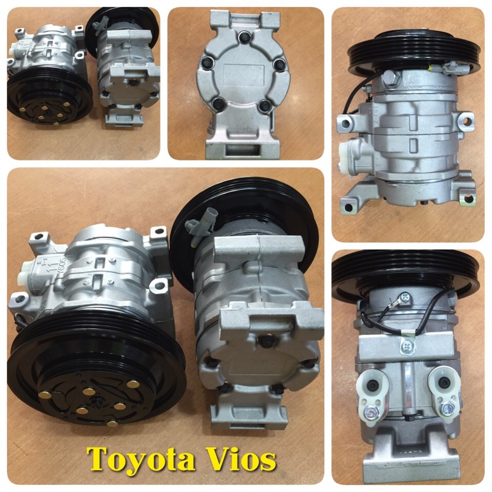 Block máy lạnh xe Toyota Vios đời 2004-2007