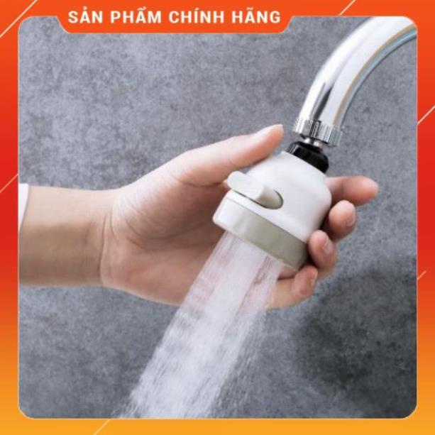 Đầu nối vòi nước bồn rửa chén tăng áp 200% xoay 360 độ