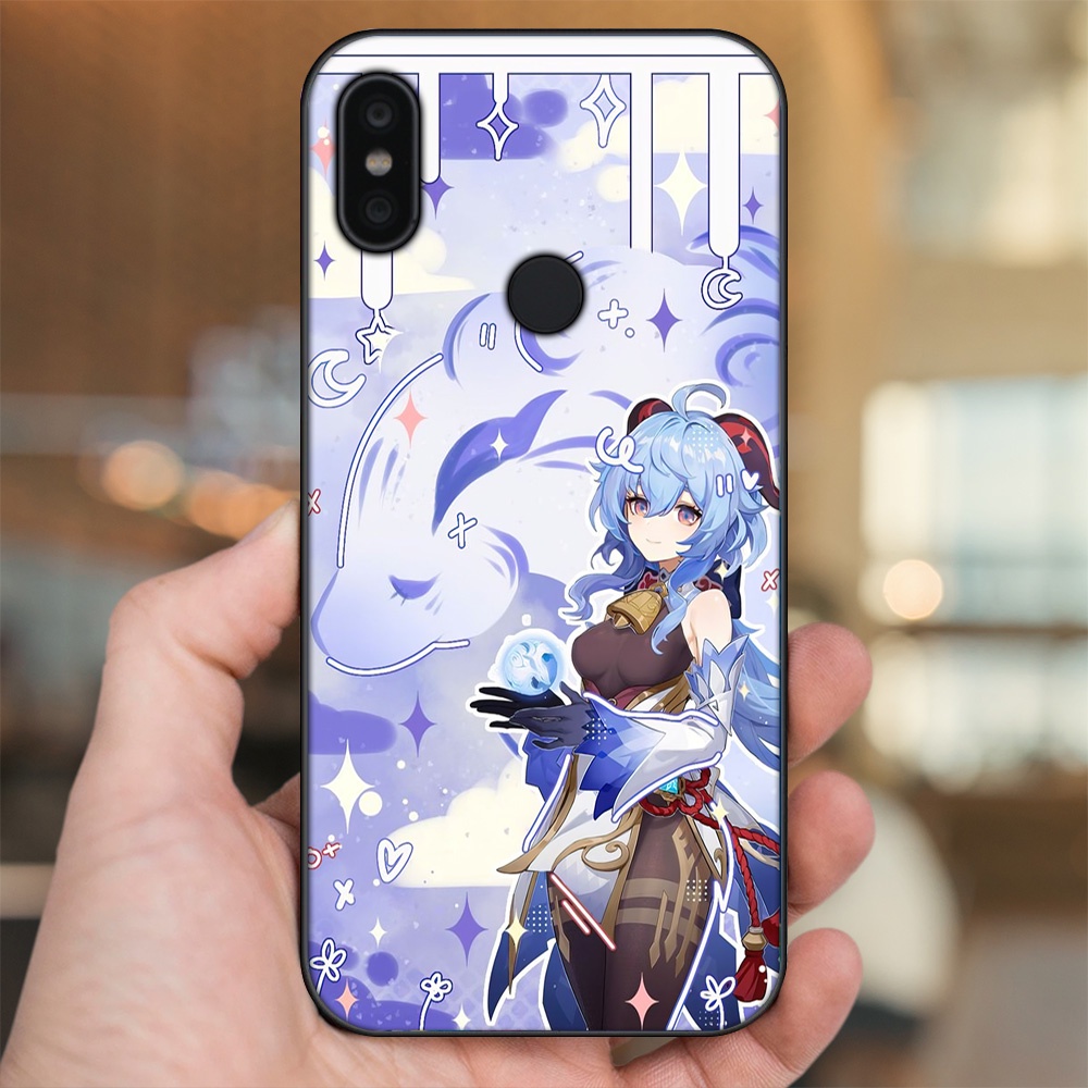 Ốp lưng Xiaomi Redmi S2 viền đen in hình Ganyu Genshin Impact
