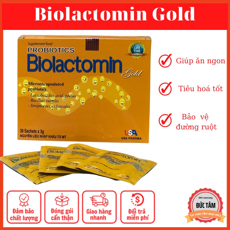 Cốm Vi Sinh Biolactomin Gold Giúp Ăn Ngon Tiêu Hoá Tốt