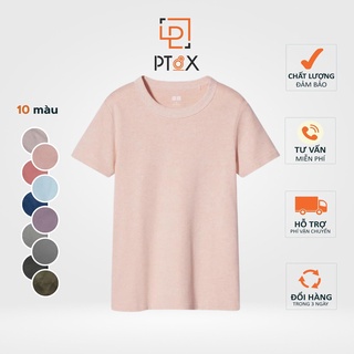 Áo phông nữ cộc tay chât liệu bozip mềm mại PT8X