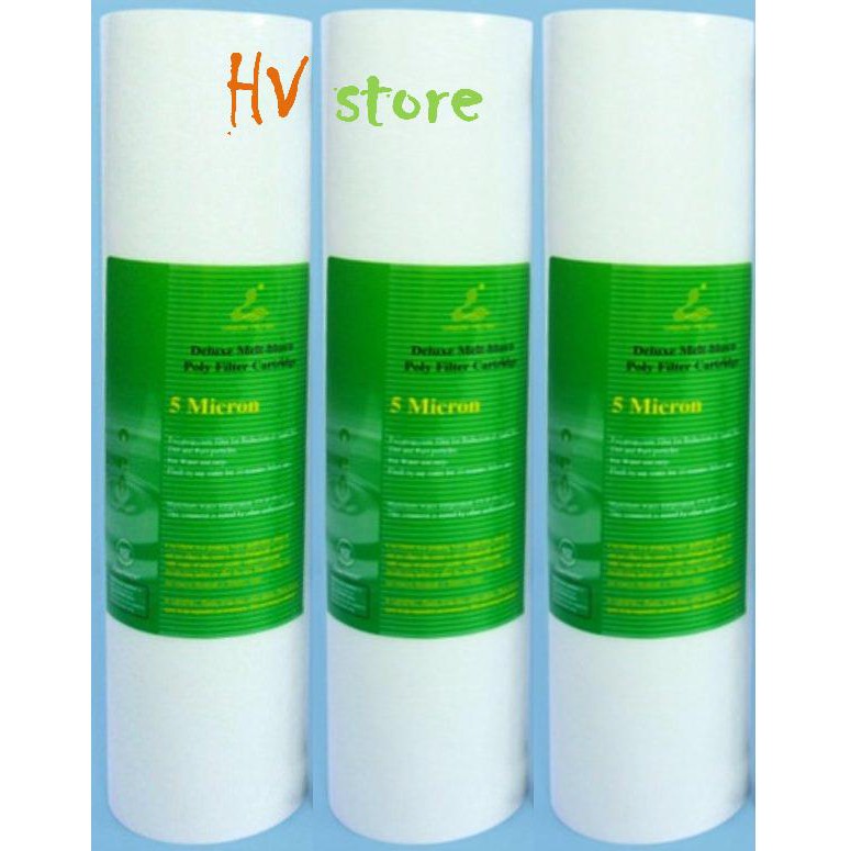 Bộ 3 chiếc lõi lọc nước số 1 dùng cho các loại máy lọc nước RO