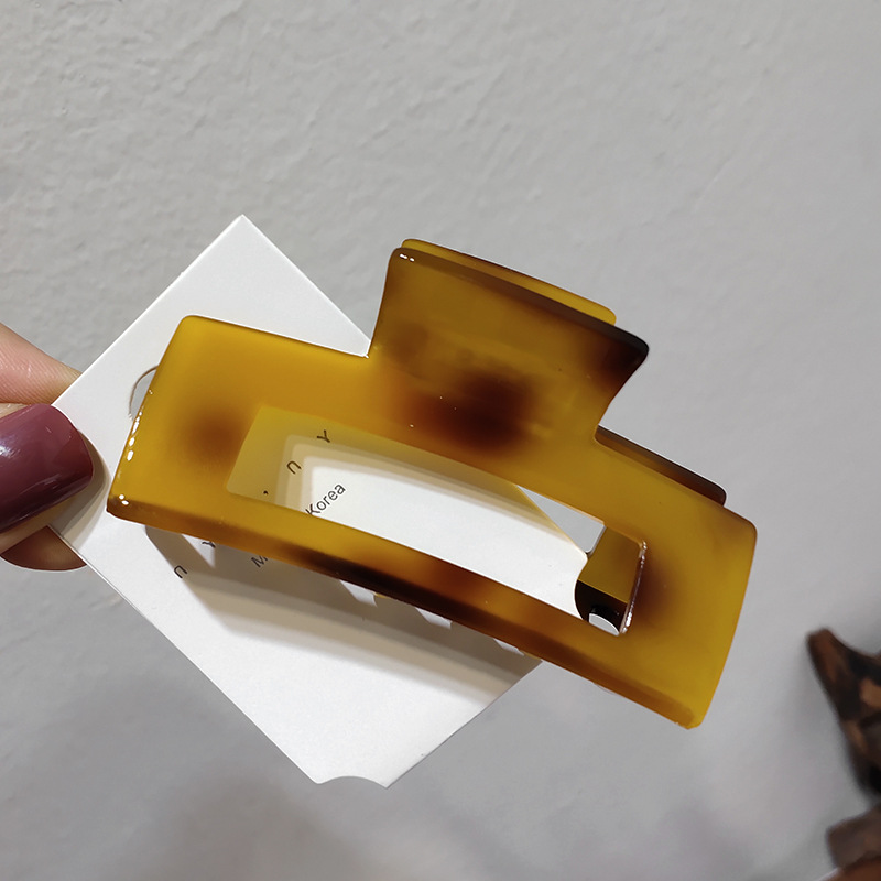 Kẹp Càng Cua Bằng Nhựa Họa Tiết Đá Cẩm Thạch