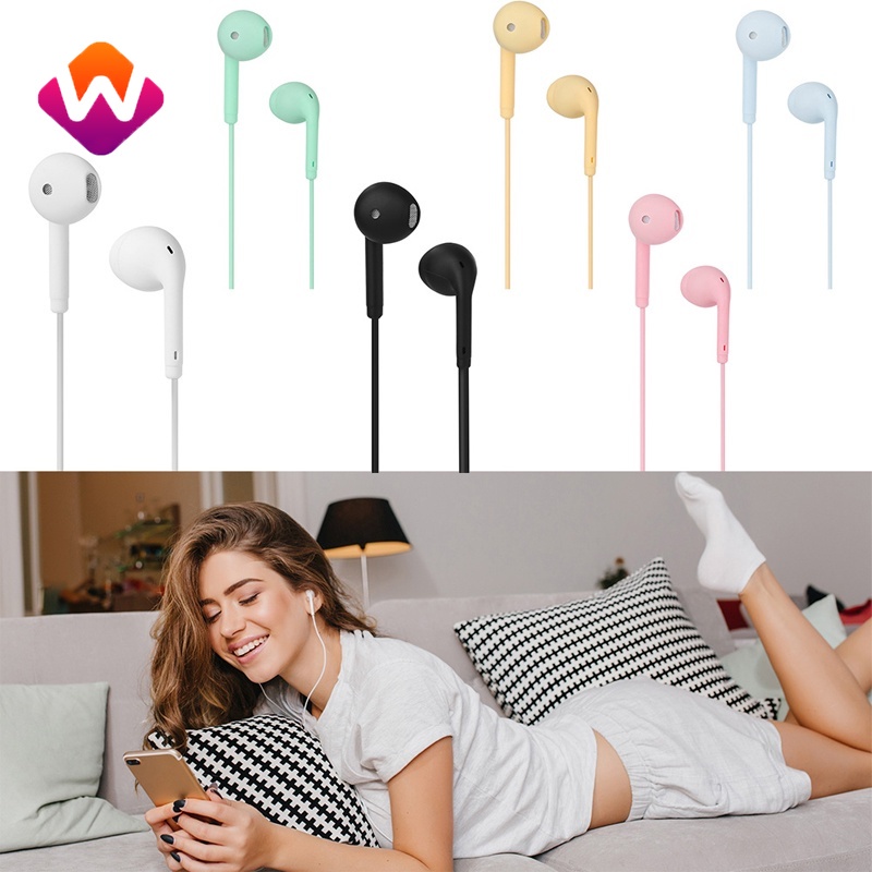 Tai nghe có micro jack cắm 3.5mm khử tiếng ồn thích hợp cho Iphone/Android/máy tính bảng HSU OUYOU
