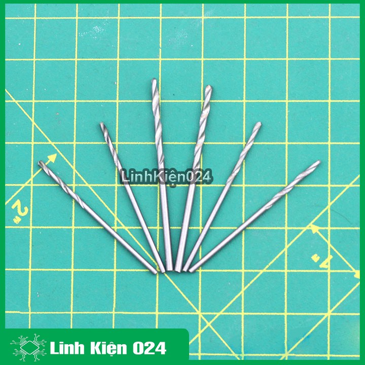 Bộ 25 Chiếc Mũi Khoan HSS QST 0.5mm-3.0mm