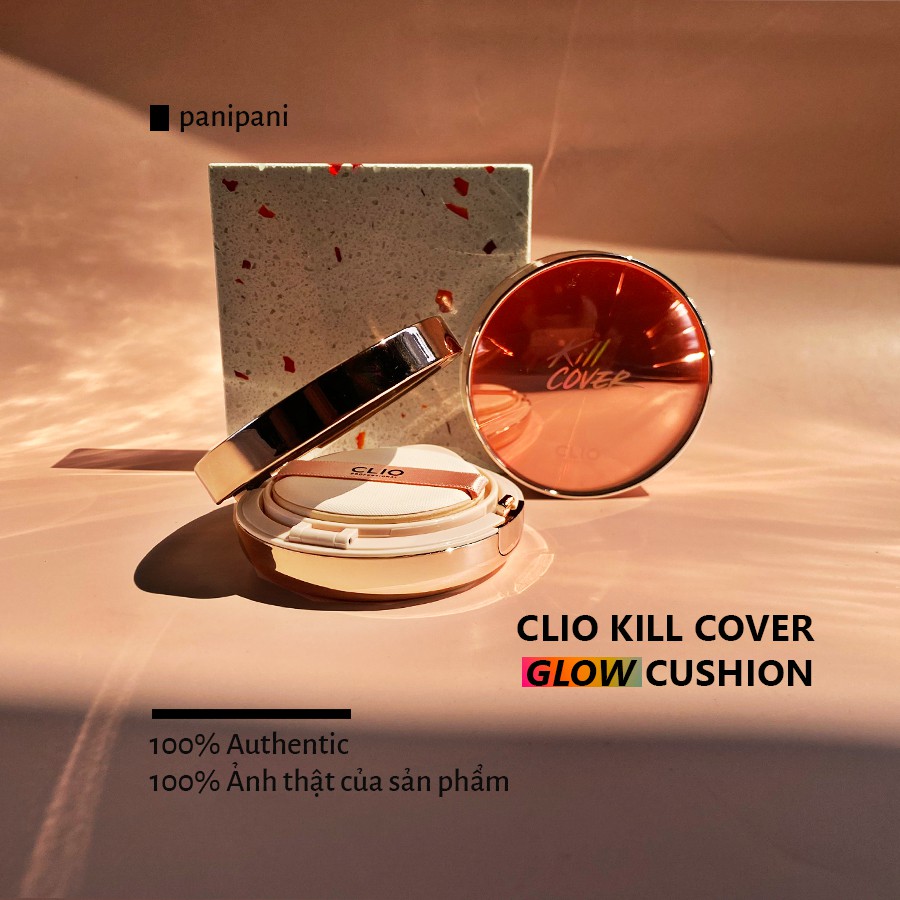 [100% AUTHENTIC]Set Phấn Nước căng bóng Clio Kill Cover Glow Cushion SPF50+ PA+++ | BigBuy360 - bigbuy360.vn