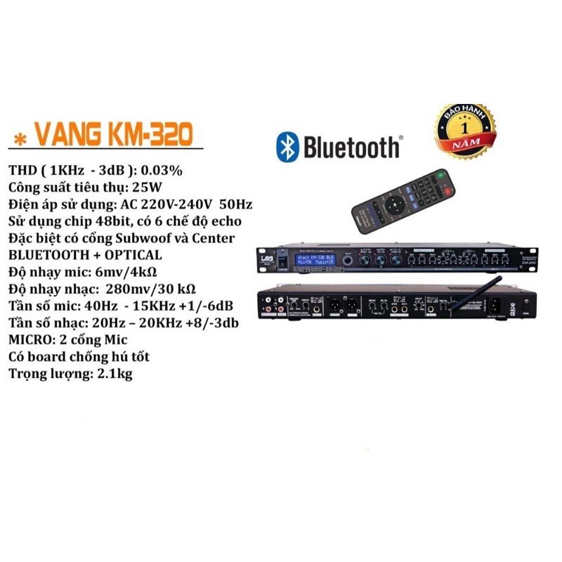 VANG CƠ LAI SỐ JA- KM320