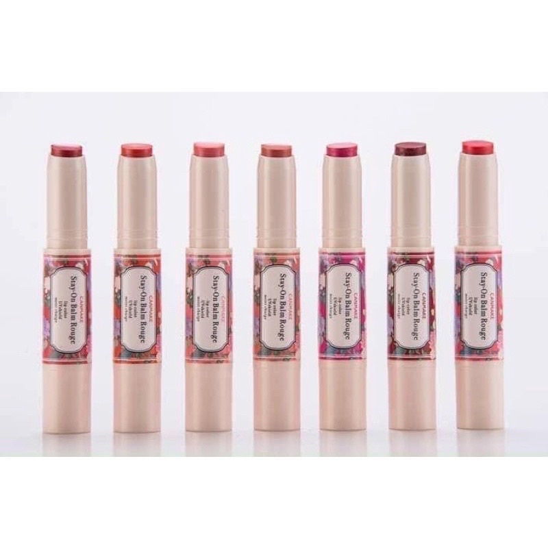 Son Dưỡng Môi Có Màu Chống Nắng Canmake Stay-On Balm Rouge SPF 11 PA+ Lâu Trôi 2,5g