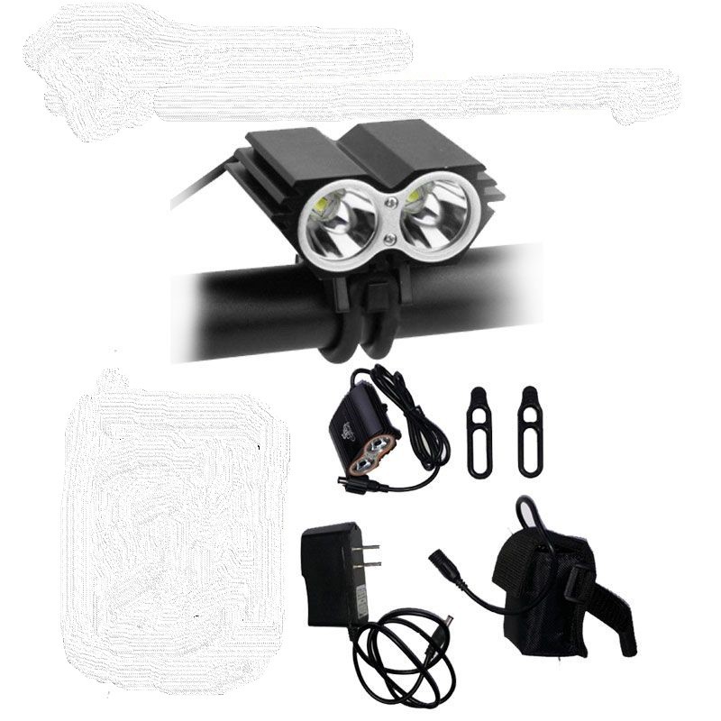 Đèn xe đạp siêu sáng 2 pha