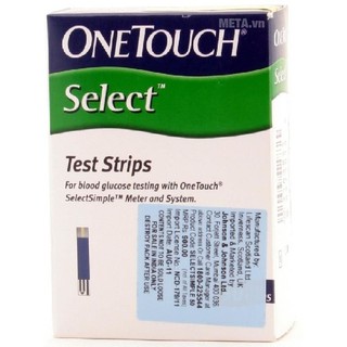 Que thử đường huyết OneTouch Select