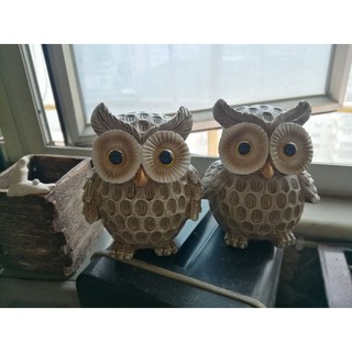 Bộ cú mèo dể bàn Decor gốm sứ cao cấp