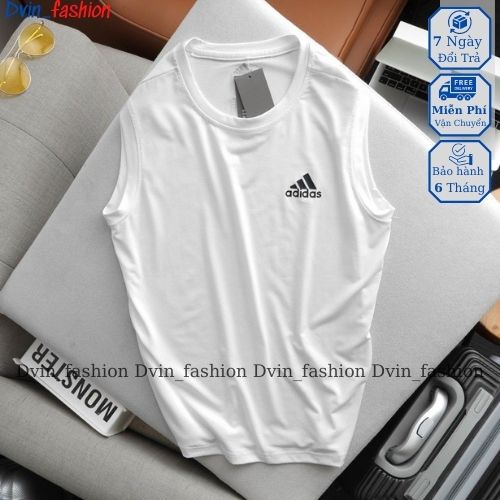 Áo thun ba lỗ nam tanktop chuẩn gym mặc nhà dạo phố - Áo thun trơn nhiều màu - Thun lạnh  thoáng mát Dvin_fashion