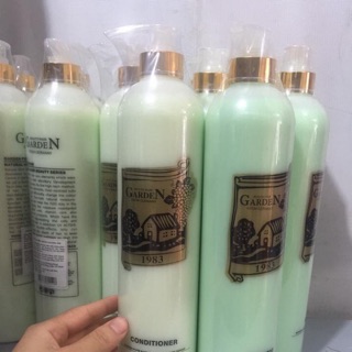 Dầu gội cặp 100garden 1 chai xả và 1 chai gội