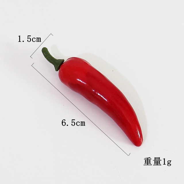 Bịch 100, 200 quả ớt to, nhỡ, nhỏ màu đỏ, cam, xanh bằng xốp , nhựa có sẵn tại kho. Làm cốt rồng phượng bằng ớt giả .