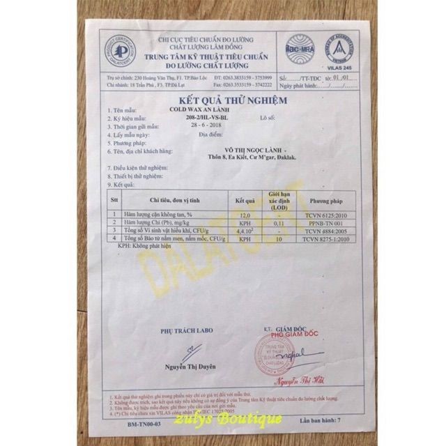 Wax lông An Lành + Mỡ trăn An Lành chính hãng