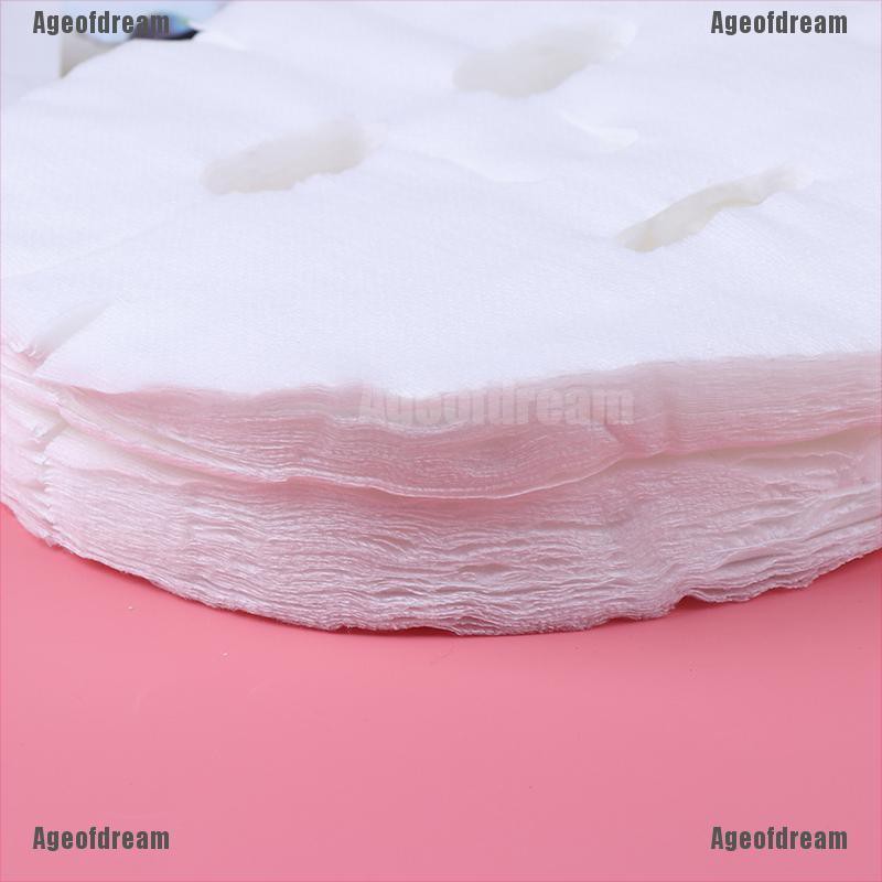[Hàng mới về] Bộ 100 mặt nạ cotton không dệt tự làm