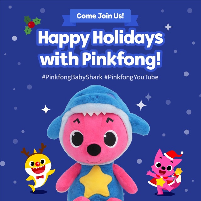 Cáo bông pinkfong  phiên bản cosplay costume plush