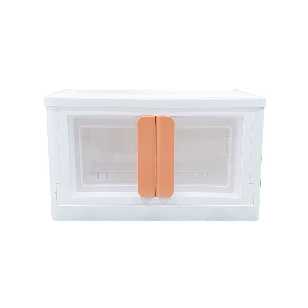 HomeBase STACKO Thùng đựng đồ bằng nhựa CHEER W50xD31xH30cm màu cam