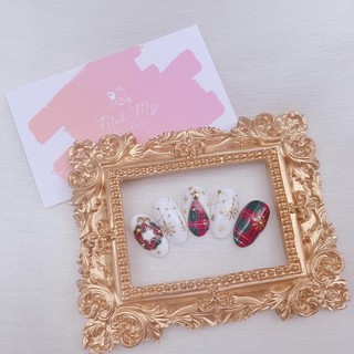 [Nail Box] móng úp thiết kế noel