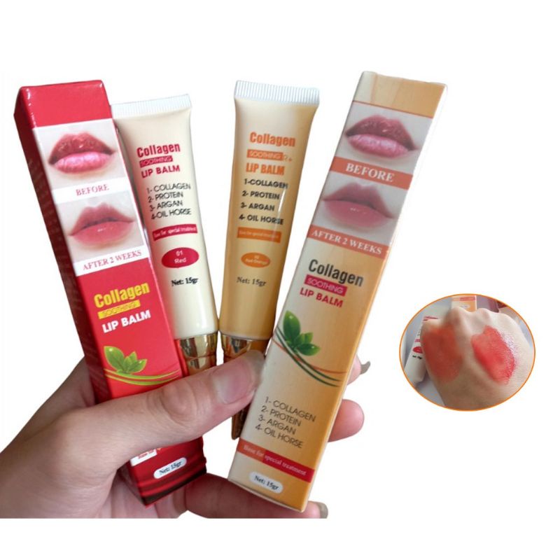 Vitamin dưỡng môi sau xăm