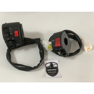 Bộ cùm công tắc ghi đông xe BN302 chính hãng Benelli