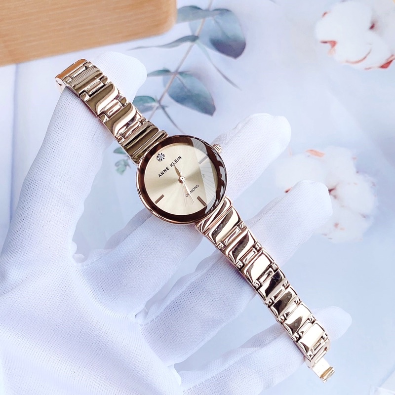 Đồng hồ nữ ANNE KLEIN model AK/2434RGRG tone rose gold sang trọng