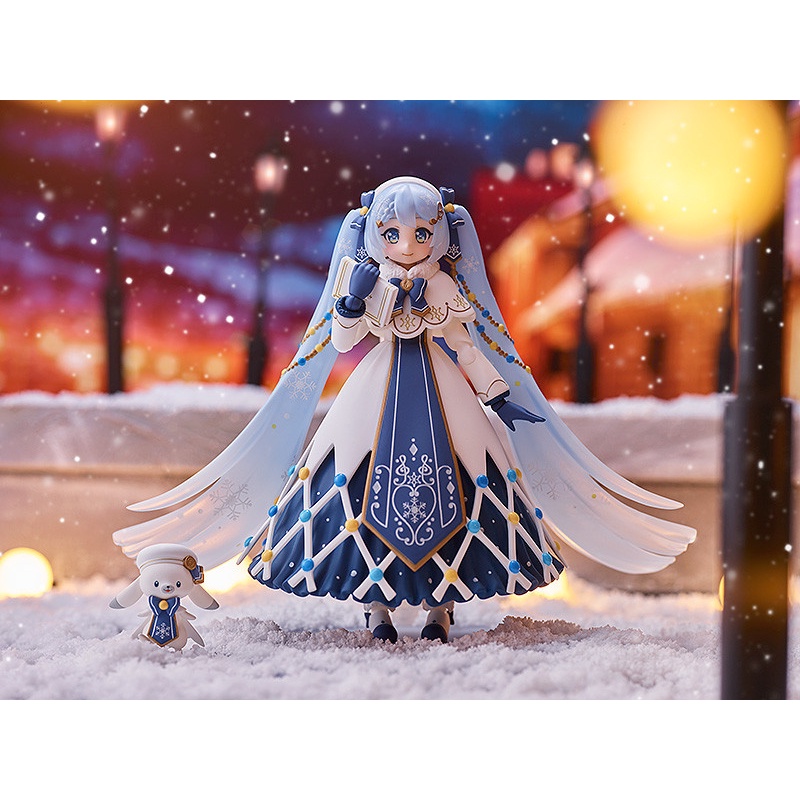 Mô hình chính hãng GSC GOODSMILE COMPANY FIGMA SNOW MIKU: GLOWING SNOW VER.