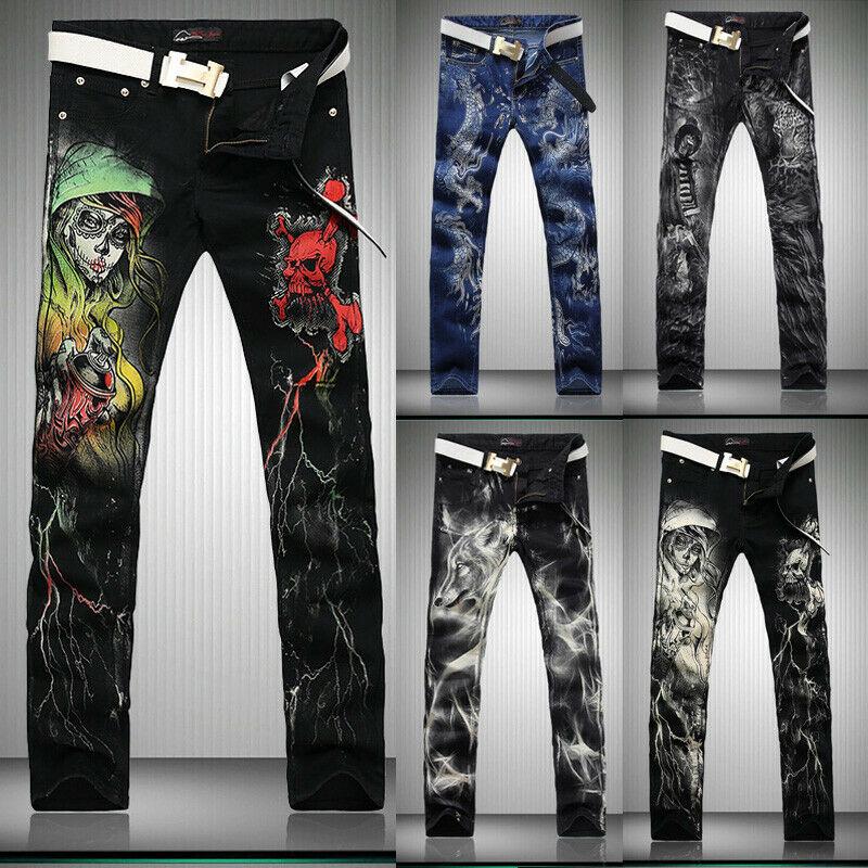 Men Skinny jeans Denim Pant Quần Nam Rách Dạo Phố Quần Bò Nam Rẻ Đẹp Quần Jeans Nam Thời Trang Quần Bò Rách Phong Cách T