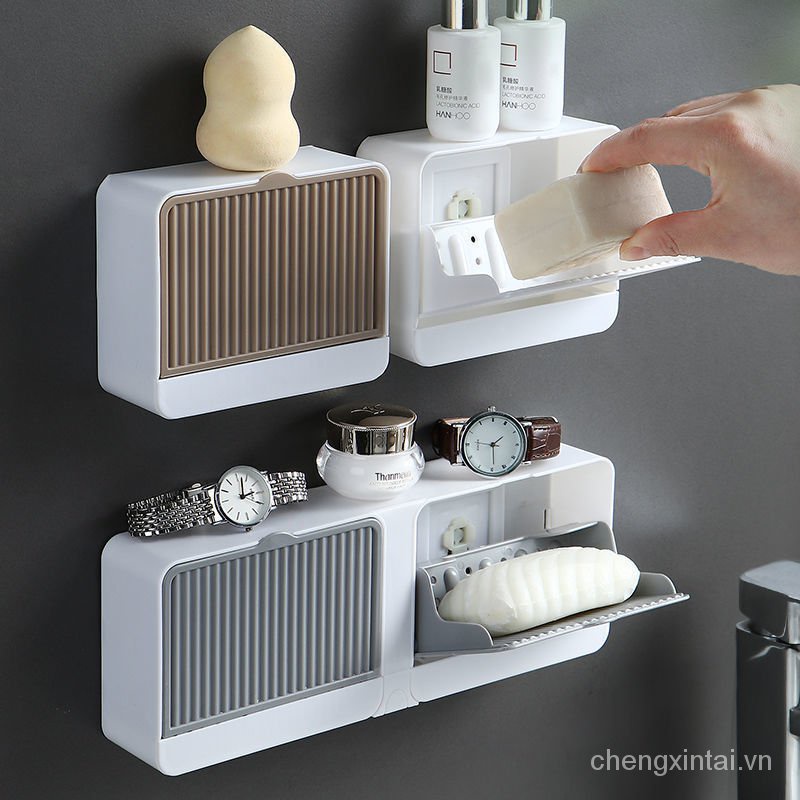 Hộp Xà Phòng Cống Hộp Xà Phòng Giá Để Xà Bông Thơm Thoát Nước Xà Phòng Cống Xà Phòng Hộp Xà Phòng Thoát Nước Món Ăn Giá Đựng Xà Phòng Kiểu Treo Tường Phòng Tắm Đứng Hộp Xà Phòng Đĩa Xà Phòng Thoát Nước Hộp Xà Phòng Nắp Lật Sáng Tạo Dán Keo Không Đục Lỗ Hộ