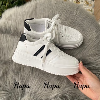 Giày thể thao nữ Hapu sneaker 2 vạch thời trang siêu hot 2022