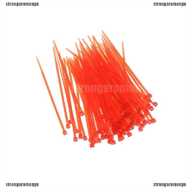 Set 100 Dây Rút Nhựa Nylon 3x100mm Đa Sắc Tiện Dụng