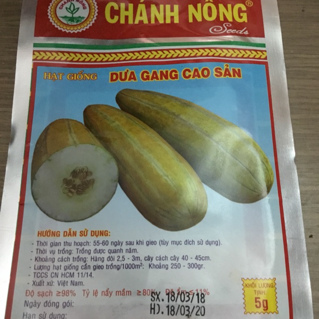 Hạt giống Dưa gang dài