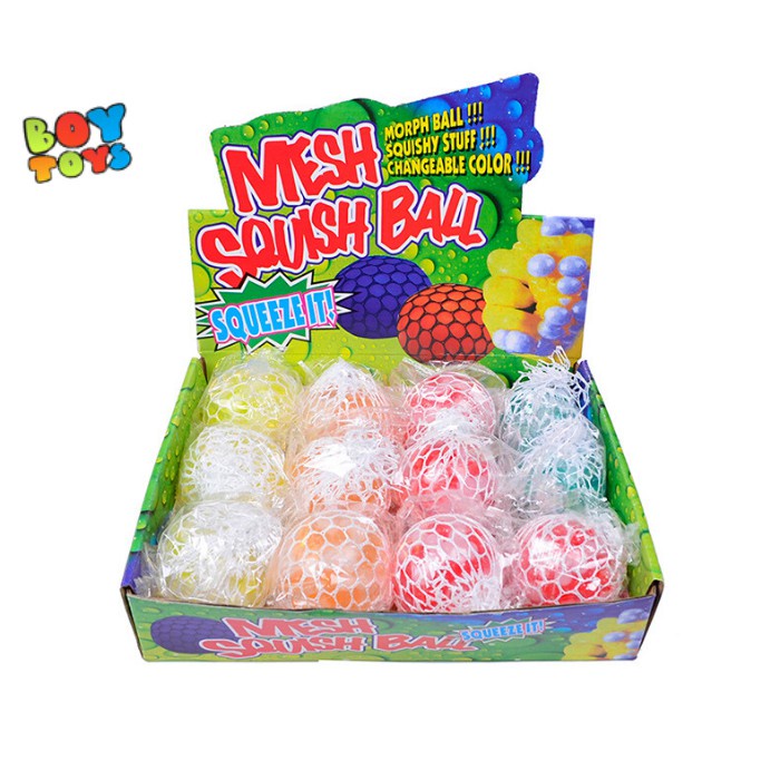 Đồ chơi mềm dẻo Squishy Ball hình quả bóng, xả stress giải tỏa căng thẳng