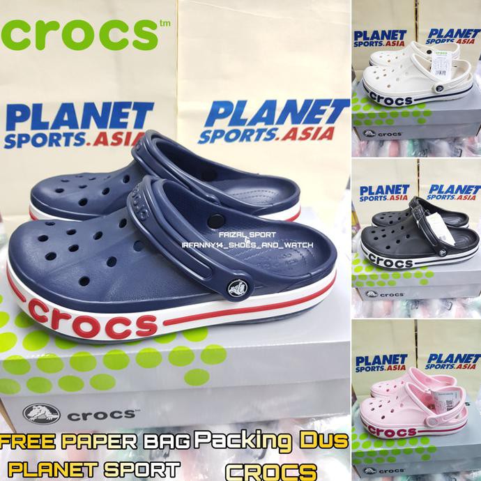 Crocs Giày Sandal Màu Xanh Navy Chính Hãng Clog Band- 37