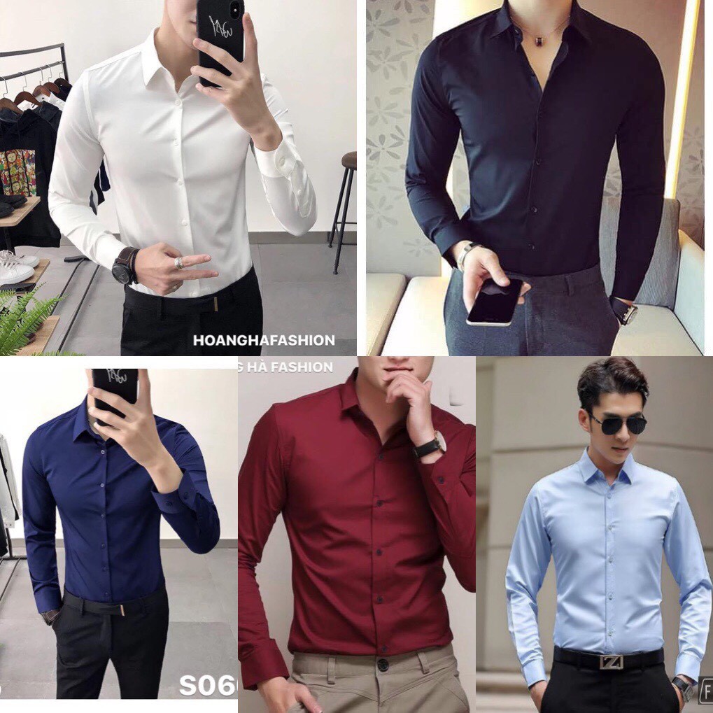 [BÁN LỖ VỐN]_Xả kho hàng đẹp_SƠ MI MÀU TRƠN THANH LỊCH_Hàng chất lượng*Giá cực rẻ*Lại còn Freeship | BigBuy360 - bigbuy360.vn