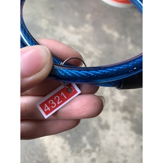 Khoá dây xe đạp 4 số rẻ