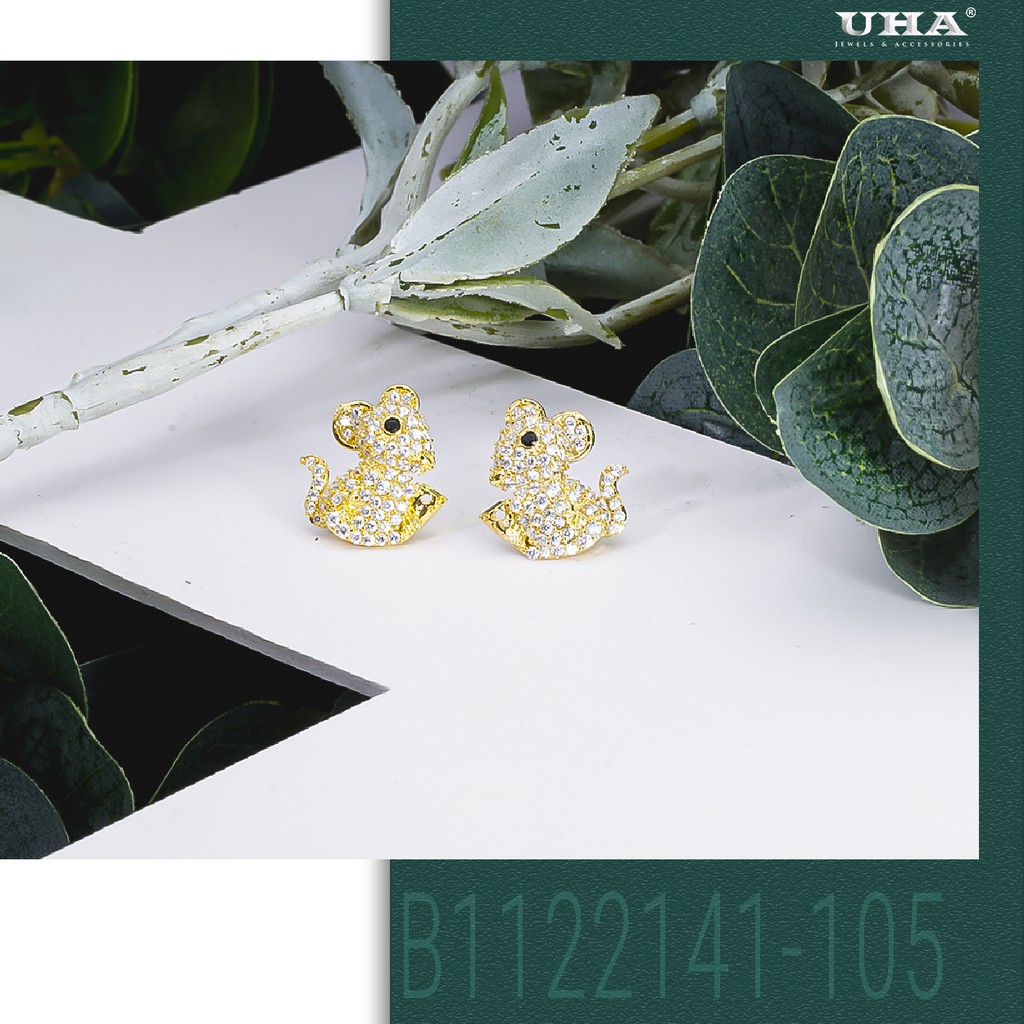 Bông tai nữ thời trang Hàn Quốc cao cấp UHA - [Rẻ Vô Địch]
