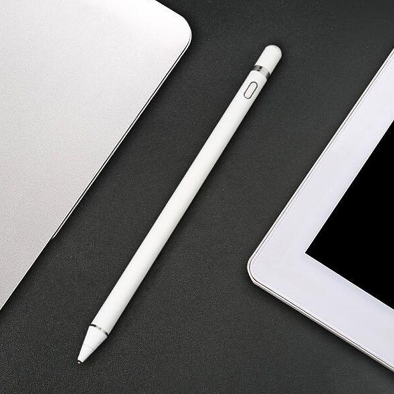Bộ Bút Cảm Ứng Điện Dung Kèm Cáp Sạc Chuyên Dụng Cho iPhone iPad iOS Android Windows