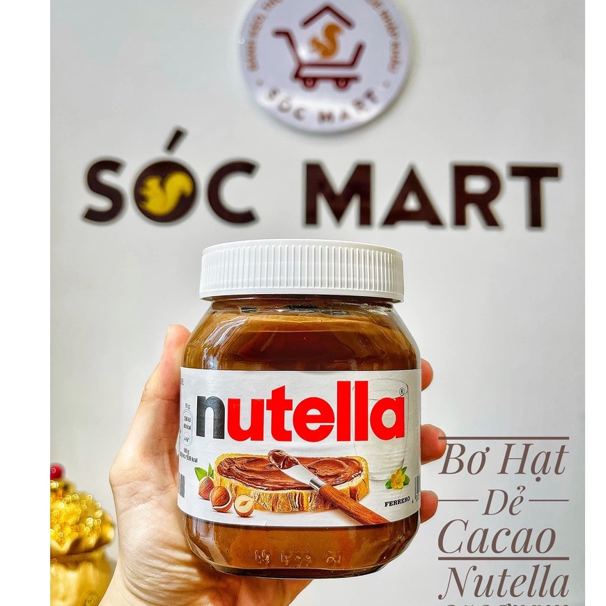 🌰 BƠ HẠT DẺ & CACAO NUTELLA 🌰⚡ Dùng cho nhiều món ăn, tiện lợi nhanh chóng⚡