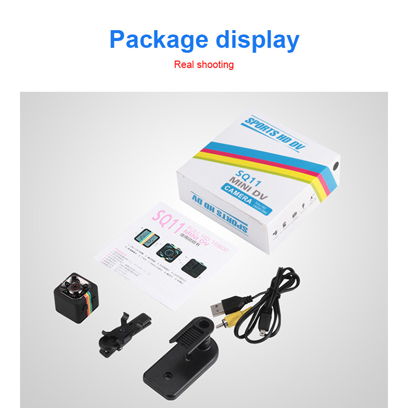 Máy Quay Mini Sq11 Hd 1080p Cảm Biến Ban Đêm __VinetShop9x | BigBuy360 - bigbuy360.vn