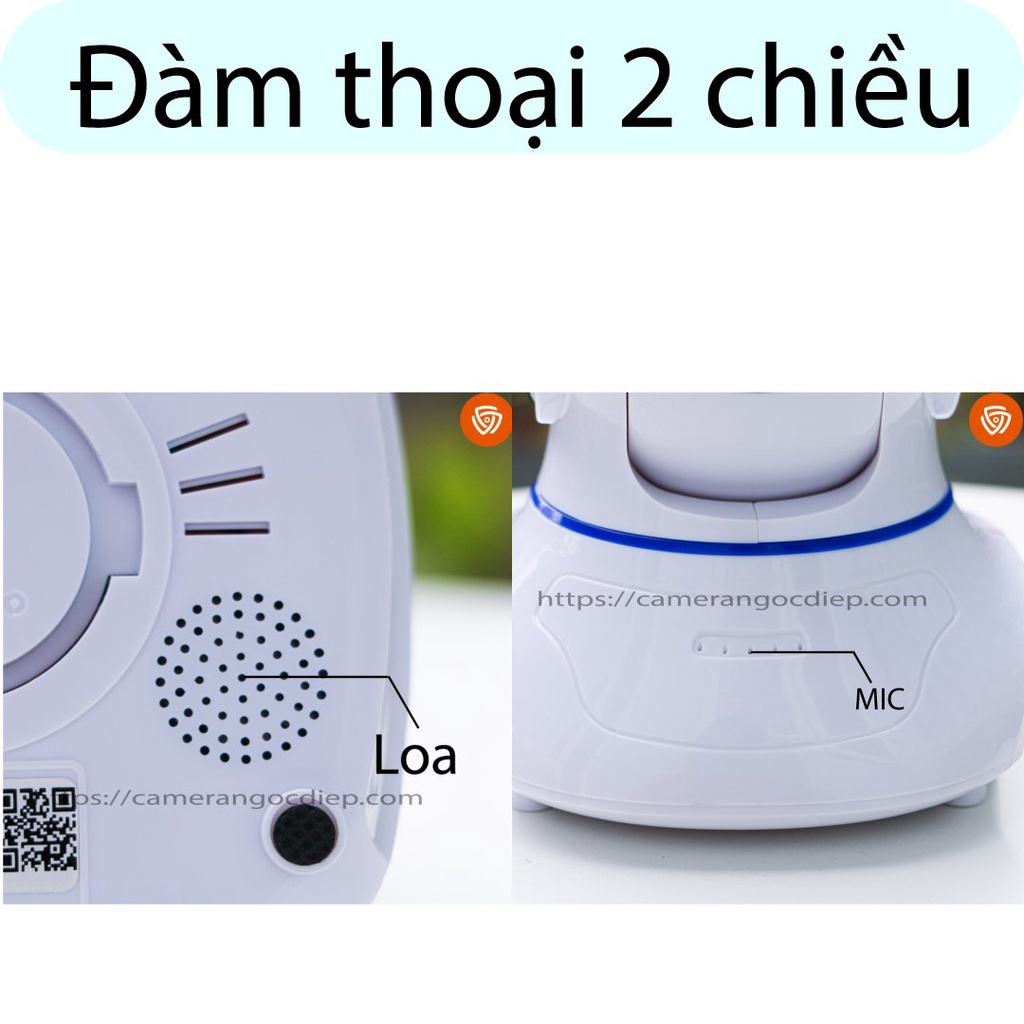 Camera wifi Carecam 2.0mpx - camera pro 2 râu 2022 có LAN chuẩn nén H265 CF32, bảo hành 12 tháng