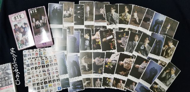 Hộp postcard BTS MOTS7 (mua trên 2 hộp gửi 2 ver khác nhau)