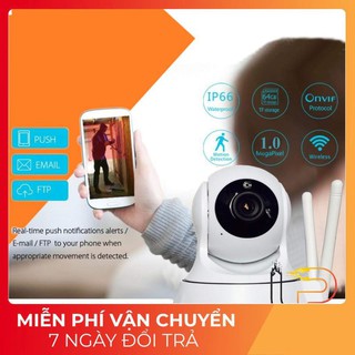 [BH 6 THÁNG] CAMERA WIFI KHÔNG DÂY BAMBA B1 - CAMERA IP BAMBA B1 1.3 (KHÔNG DÂY)