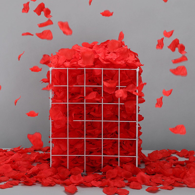 300 Cánh Hoa Hồng Giả Bằng Lụa Dùng Trang Trí Tiệc Cưới