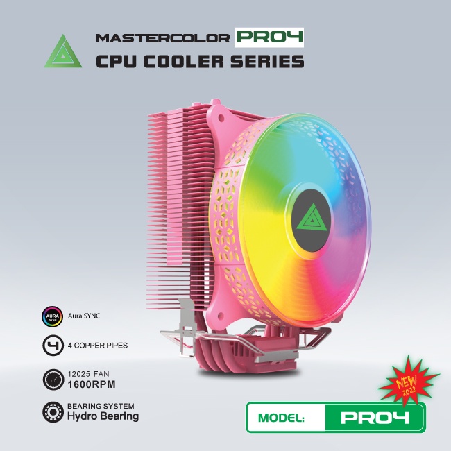 Quạt Tản Nhiệt VSPTECH Cooler PRO4 LED ARGB